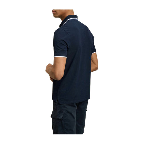 Blauer Polo Polo Uomo Damon con logo Blu P25 - BLAUERBLUT02310006817 - 888 - XXS - Francavilla Moda